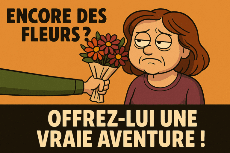 maman mécontente des fleur offrez lui une vrai aventure