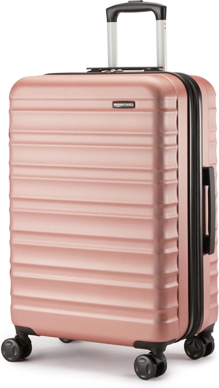 valise rigide amazon rose