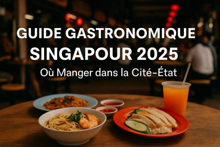 Guide Gastronomique Singapour 2025 : Où Manger à singapour