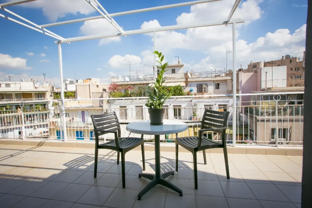 Marina Athens Hotel en septembre pas cher vue de la chambre
