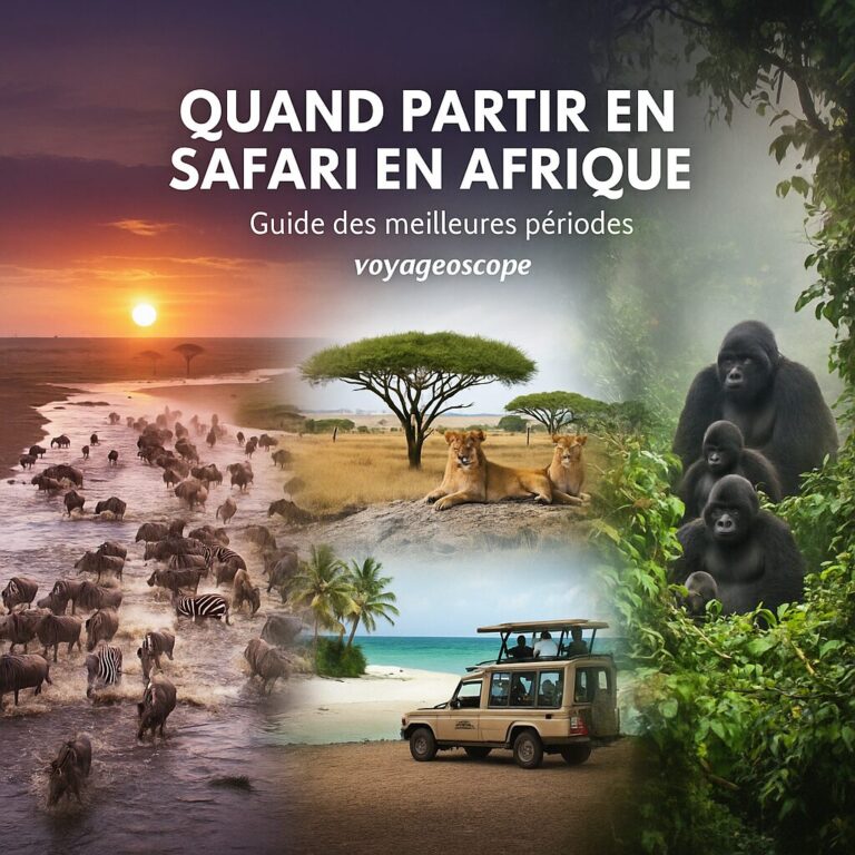 quand partir en safari en afrique votre guide