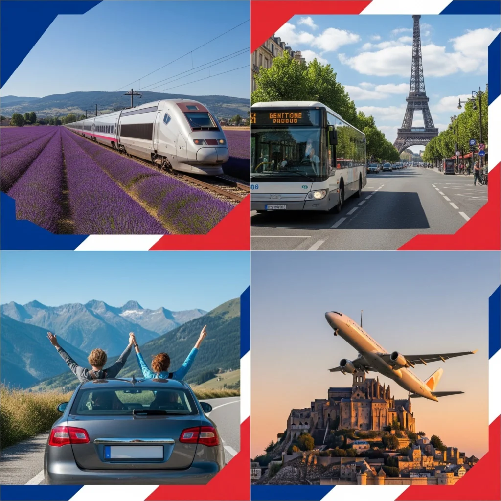 Comment trouver le meilleur transport pour arriver et circuler en France ?
