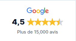location de voiture discovercars meilleurs notes sur Google