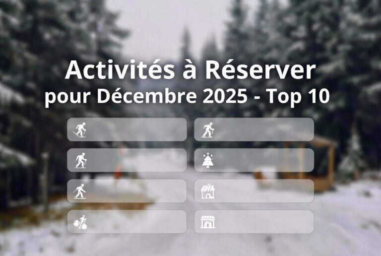 activités decembre top 10