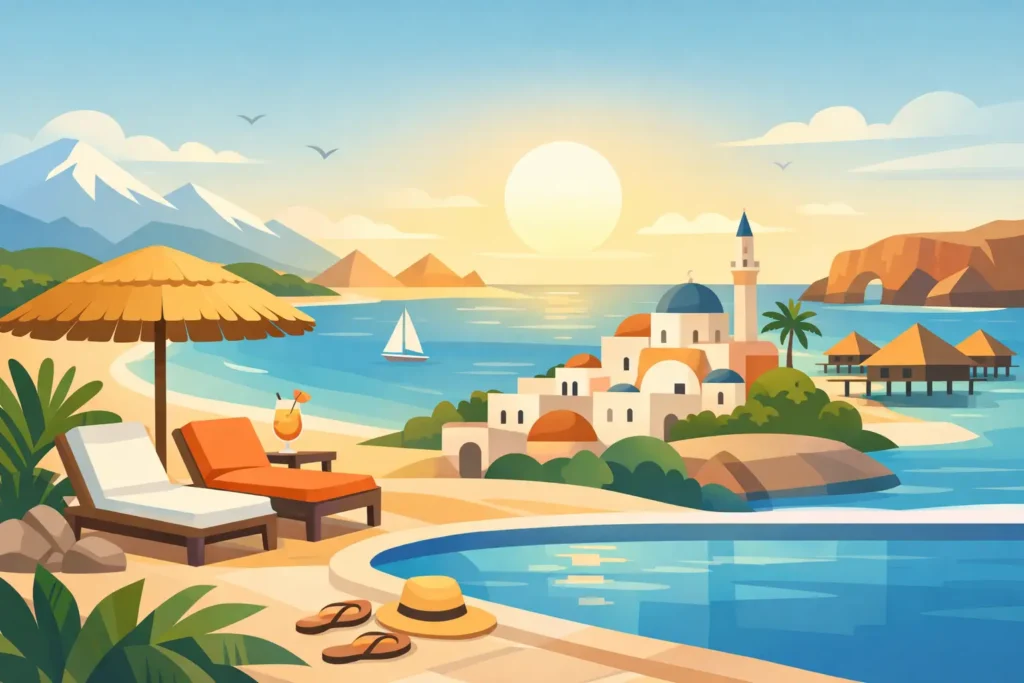 10 destinations hiver soleil proche