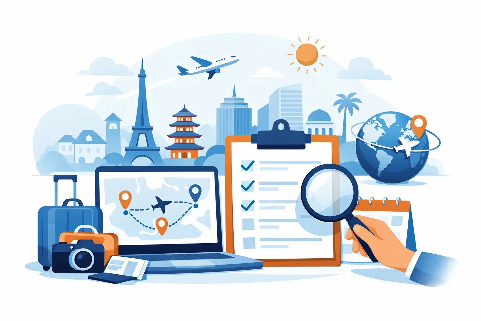 Comment planifier un voyage multiville