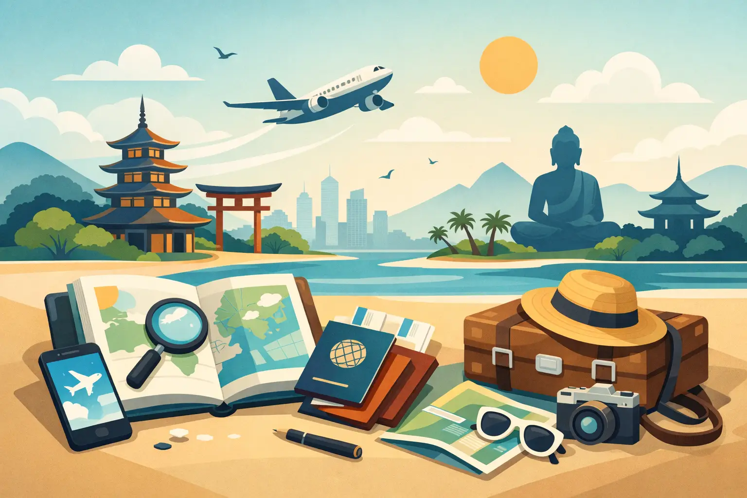 Comment préparer un voyage en Asie sans stress