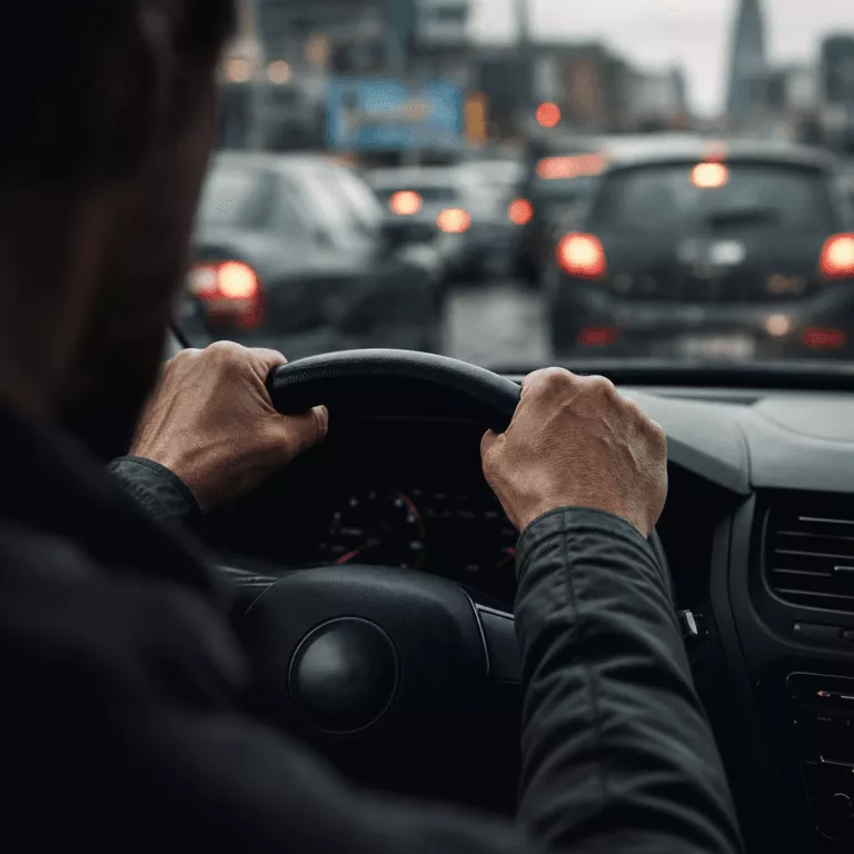 rage au volant chauffeur crispé au volant
