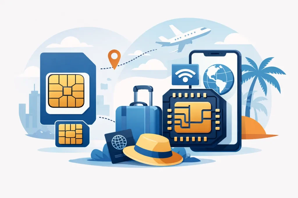 eSIM ou carte SIM voyage : que choisir ?