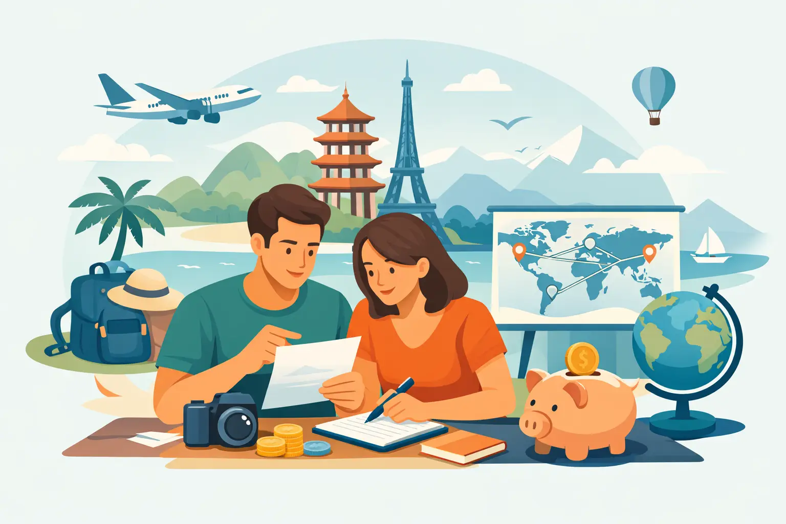 Guide budget tour du monde réaliste