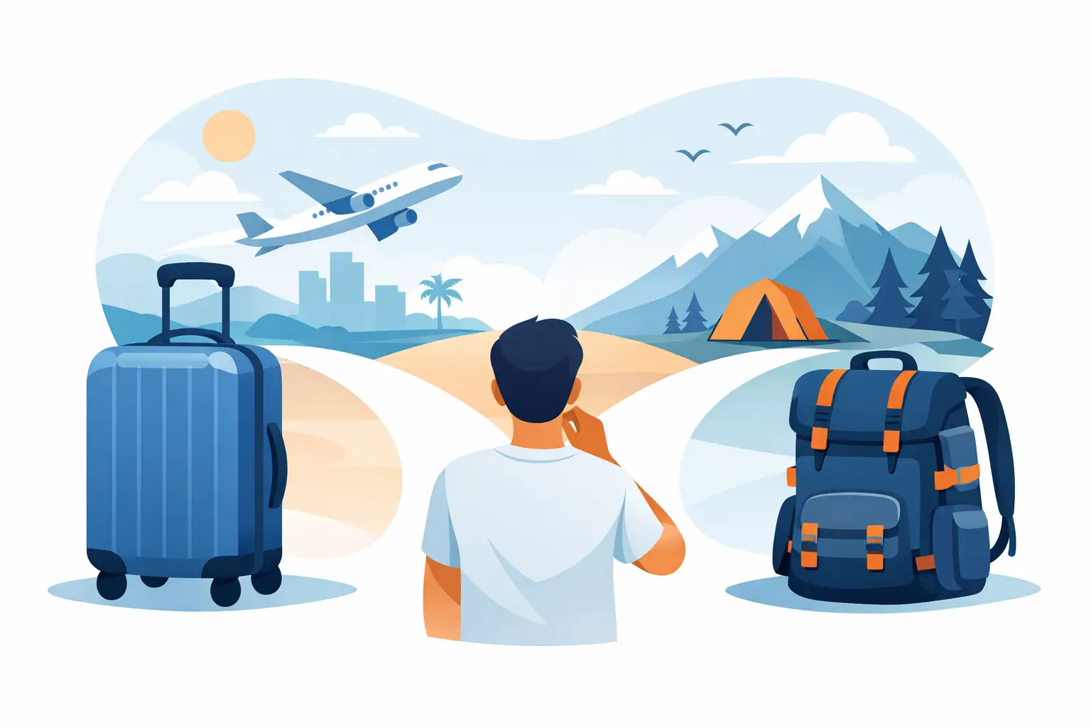 Valise ou sac à dos voyage : que choisir ?
